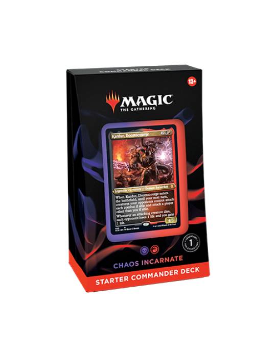 Deck d'initiation commander 2022 magic the gathering