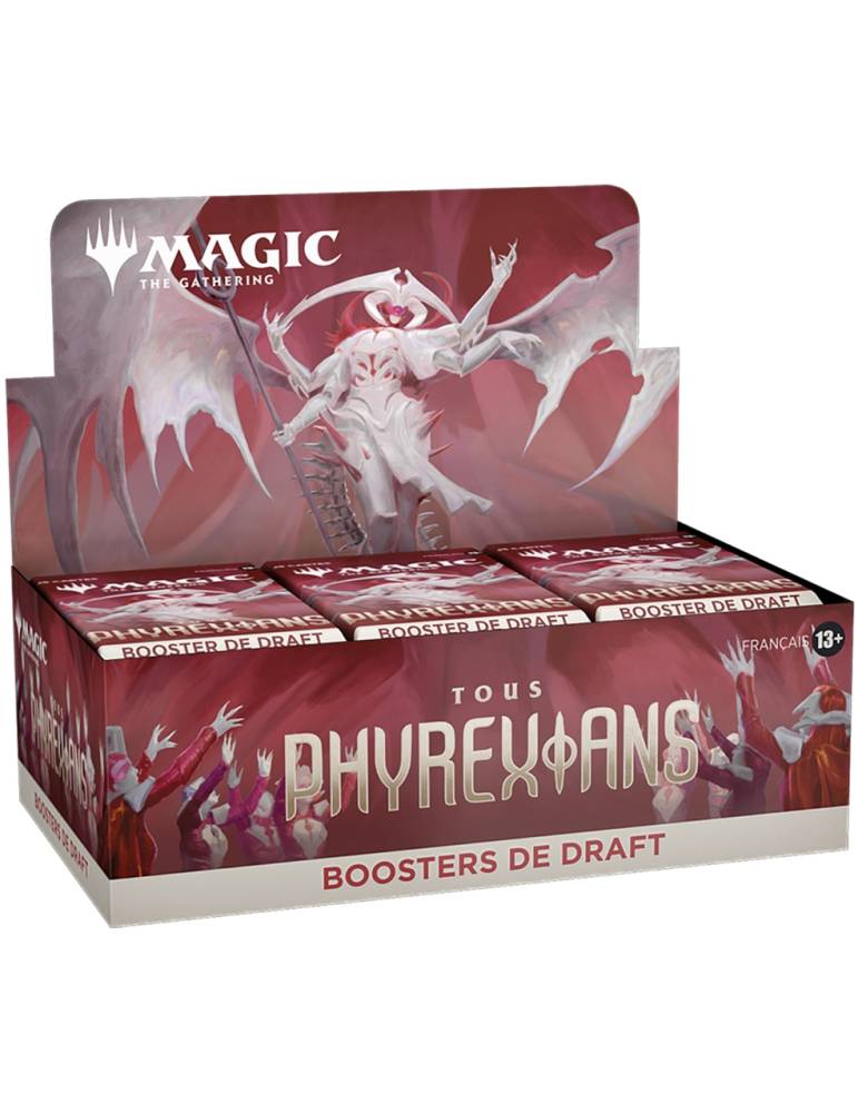 Tous phyrexians display 36 boosters de draft magic the gathering