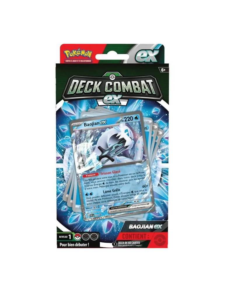 Deck de combat Baojian ex pokémon JCC