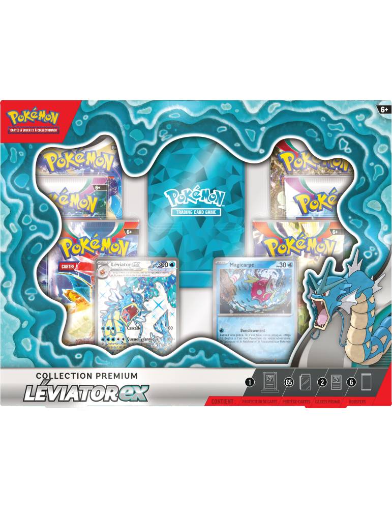 Leviator ex coffret premium pokemon JCC