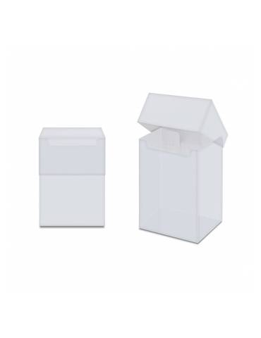 Boite de deck solid 80+ ULTRA PRO – Transparent
