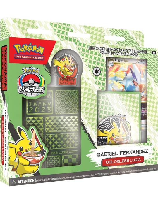 Deck championnat du monde WCD 2023 Japon Pokémon JCC