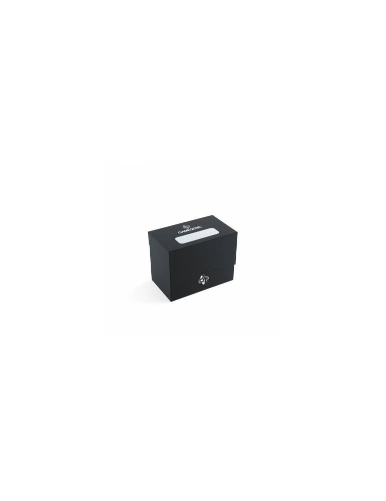 Deck box side storage 80+ cards white Gamegenic