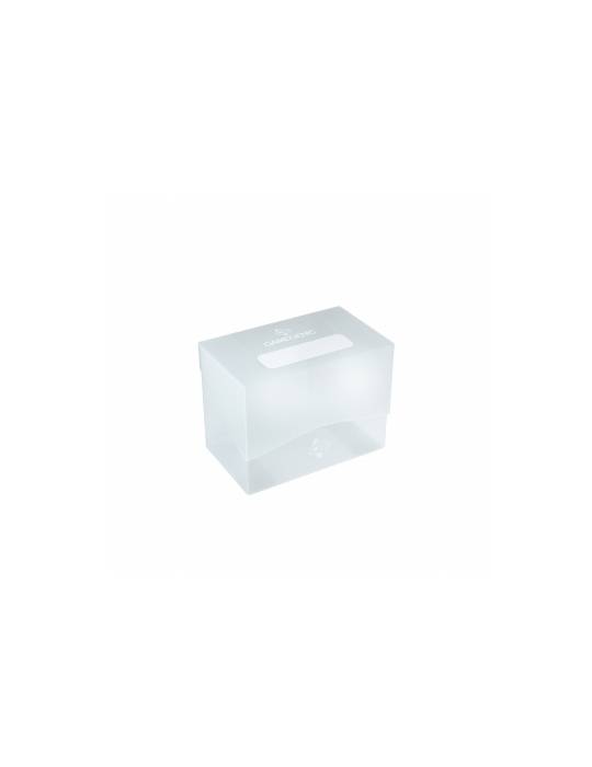Deck box side storage 80+ cards white Gamegenic