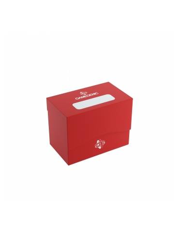 Deck box side storage 80+ kaarten wit Gamegenic – Rood