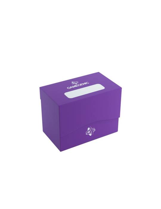 Deck box side storage 80+ cards white Gamegenic