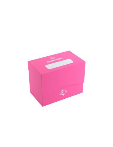 Boite de deck rangement latéral 80+ cartes Gamegenic – Rose