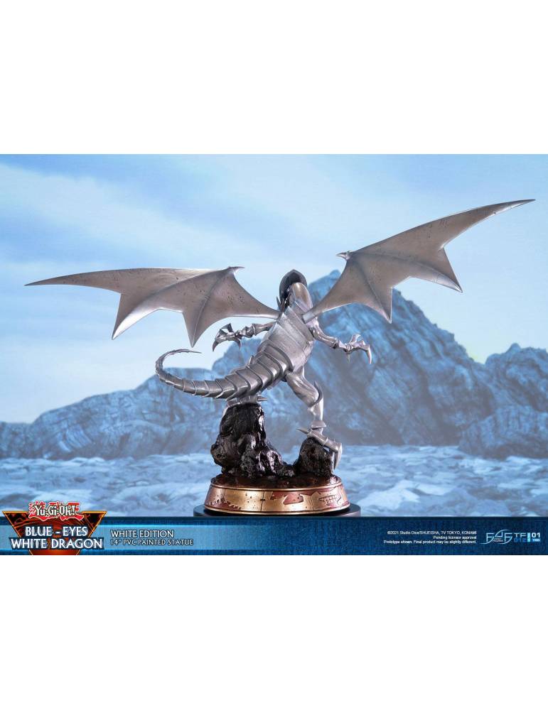 Blue Eyes White Dragon statue White Edition F4F