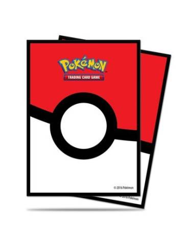 Sleeve pokemon pokeball x65 ultra pro standard size