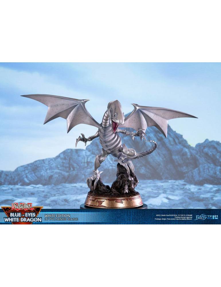 Blue Eyes White Dragon statue White Edition F4F