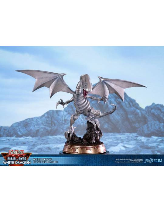 Blue Eyes White Dragon statue White Edition F4F