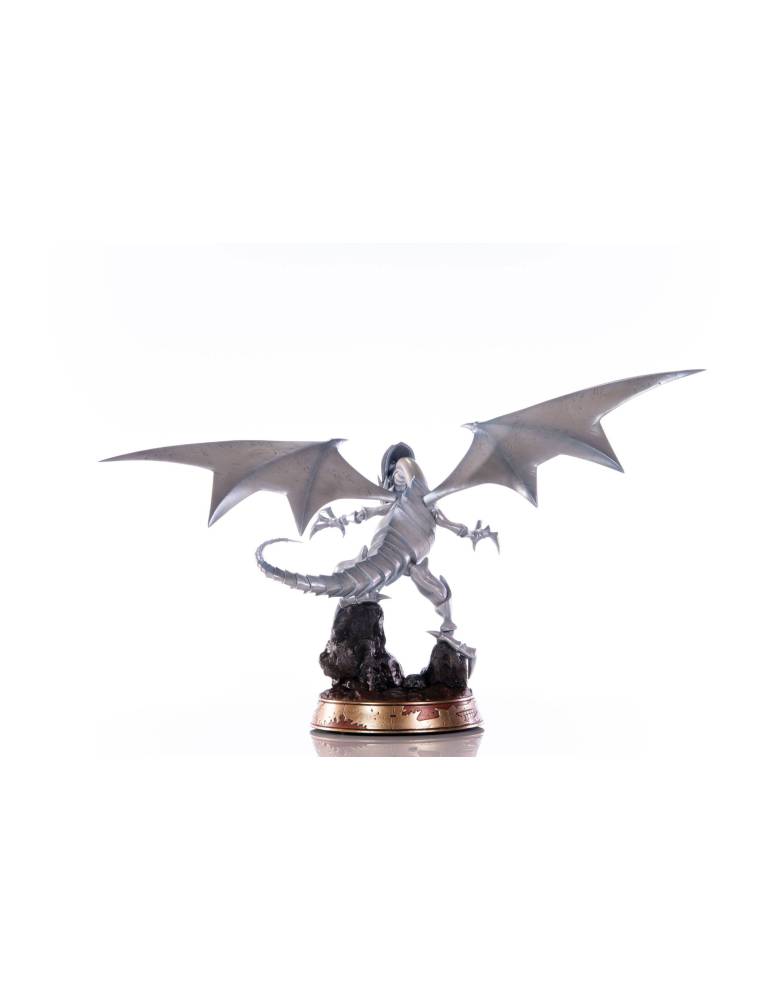 Statue dragon blanc aux yeux bleus édition blanc F4F 35cm