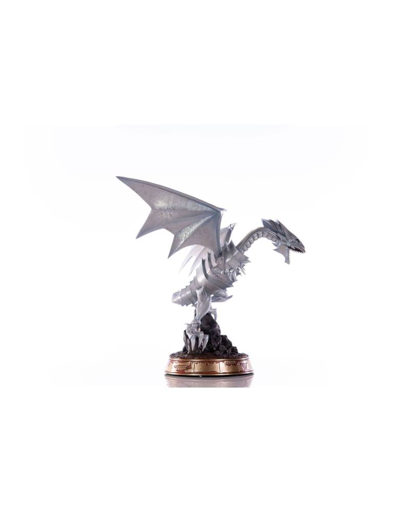 Statue dragon blanc aux yeux bleus édition blanc F4F 35cm