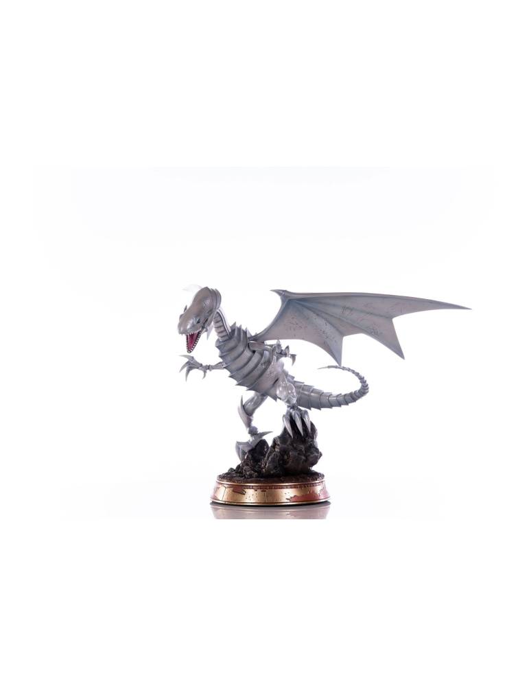 Statue dragon blanc aux yeux bleus édition blanc F4F 35cm