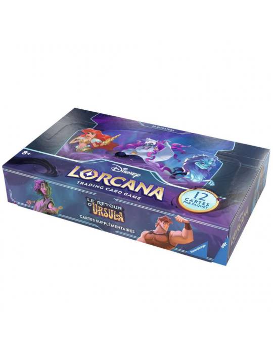 Chapitre 4 le retour d'Ursula display 24 boosters Disney Lorcana