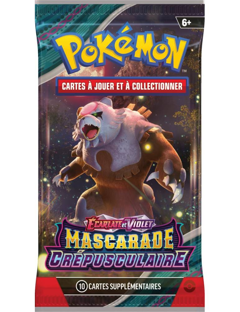 coffret dresseur d'élite ETB Mascarade crépusculaire Écarlate et Violet pokémon JCC