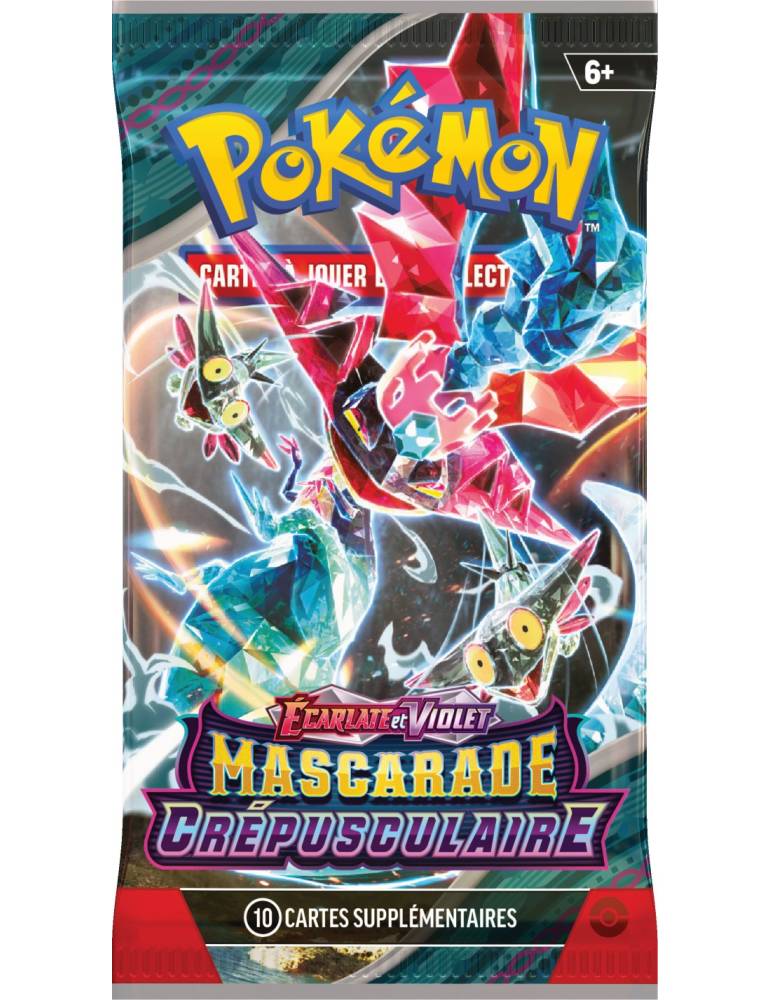 coffret dresseur d'élite ETB Mascarade crépusculaire Écarlate et Violet pokémon JCC