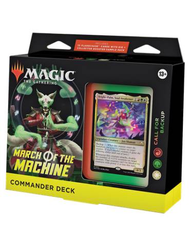March of the Machine Commander Deck Magic the gathering – EN – Call for backup