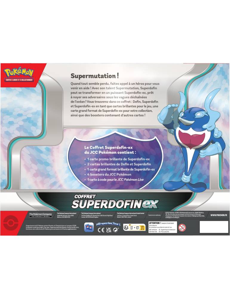 Coffret Superdofin-ex POKEMON JCC