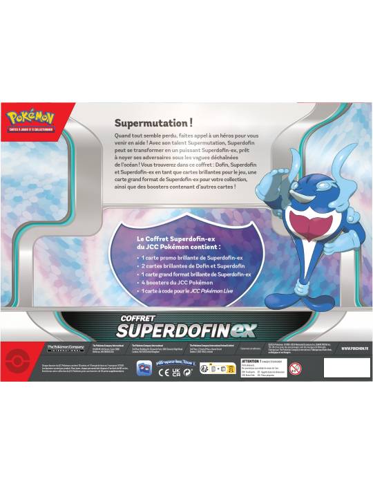 Superdofin-ex box set POKEMON TCG