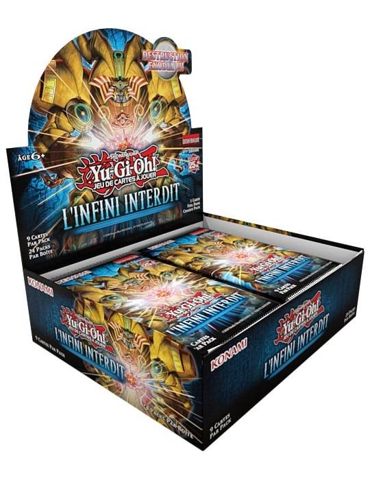 Infinite Forbidden Booster Pack Display (24 Boosters) INFO Yu-Gi-Oh