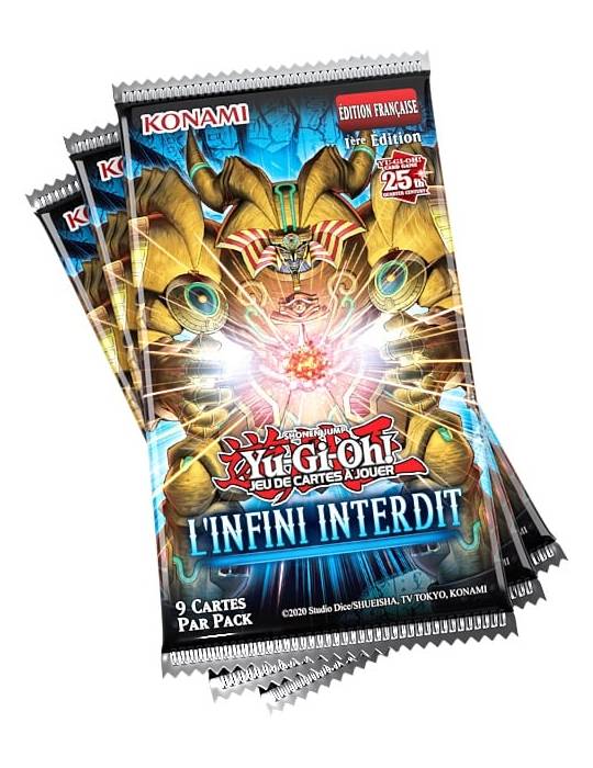 Display de Pack de Booster L'Infini Interdit (24 Boosters) INFO Yu-Gi-Oh