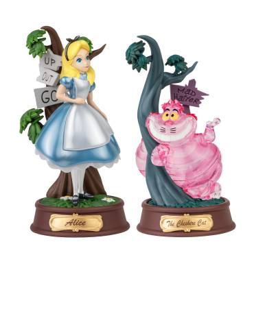 Alice au pays des merveilles pack 2 statuettes Disney D-Stage Candy Color Special Edition 10 cm