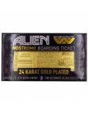 Alien xenomorph 24 KARAT gold plated limited edition Fanattik|TCG-CARD