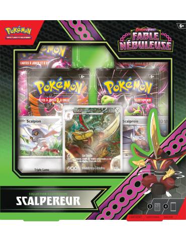 Écarlate et Violet - Collection Illustration EV6.5 Fable Nébuleuse Scalpereur POKEON JCC