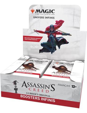 Univers infinis : Assassin's Creed - Display de Boosters infinis (24 Boosters) Magic the gathering