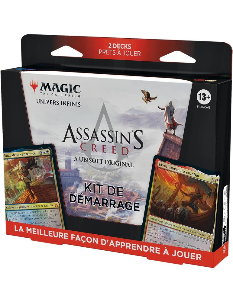 Univers infinis : Assassin's Creed - Kit de démarrage (2 decks prêts-à-jouer) magic the gathering