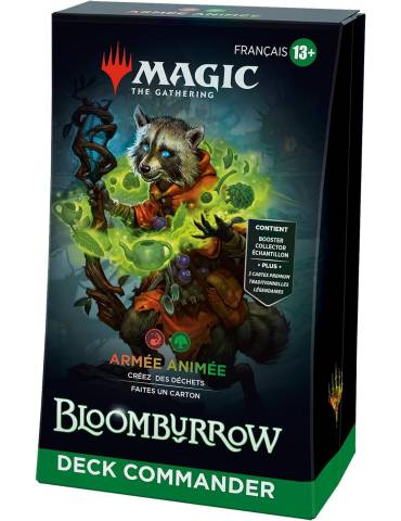 Deck Commander Bloomburrow magic the gathering – FR – Armée animée