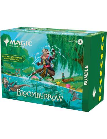 Bundle Bloomburrow (9 boosters de Jeu, 30 cartes de terrain et accessoires)