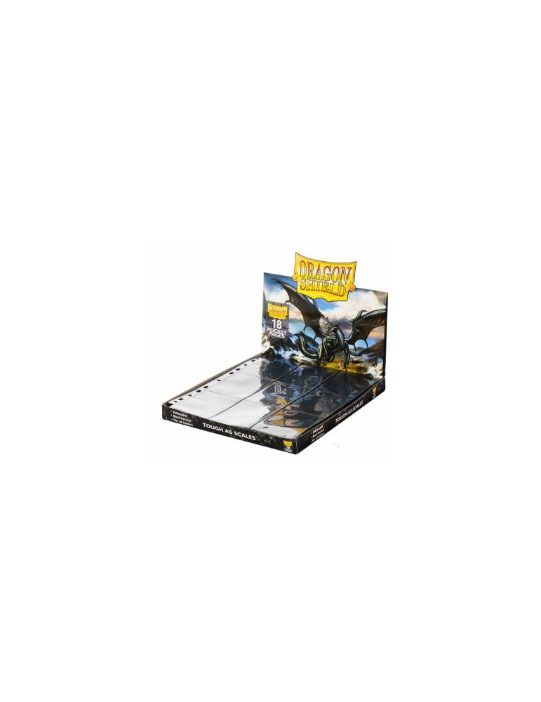 Pochette classeur 18 cartes dragon shield brillante x50 chargement latéral Dragon Shield - 1