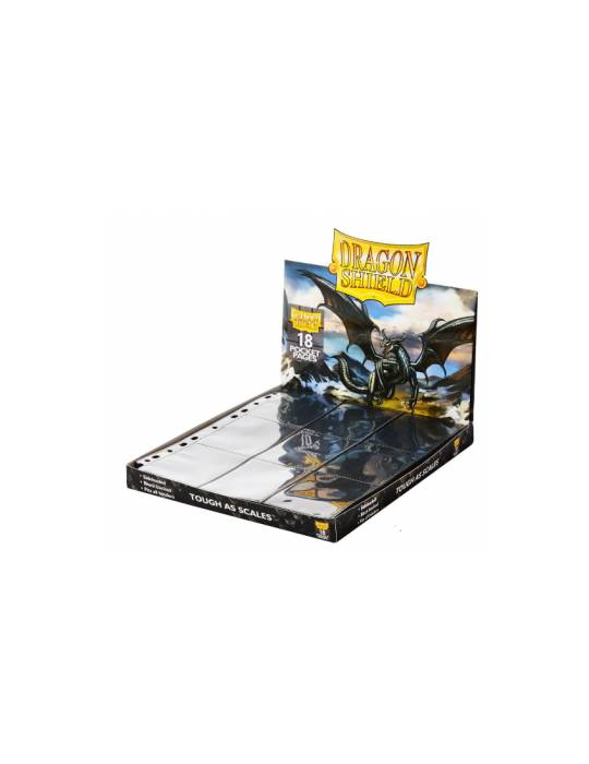 Binder sleeve 18 kaarten drakenschild glimmend x50 side loading Dragon Shield - 1