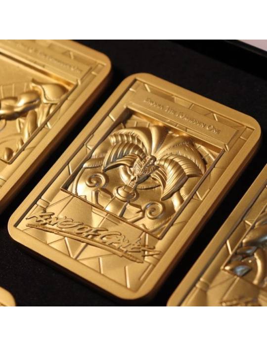 Exodia l'interdit forbidden one lingot plaqué or 24 carats édition limitée Fanattik - 2