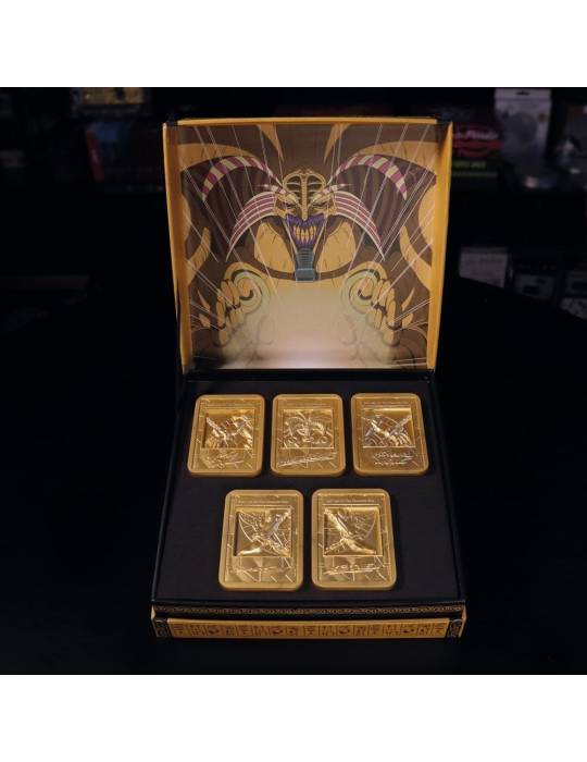 Exodia l'interdit forbidden one lingot plaqué or 24 carats édition limitée Fanattik - 3
