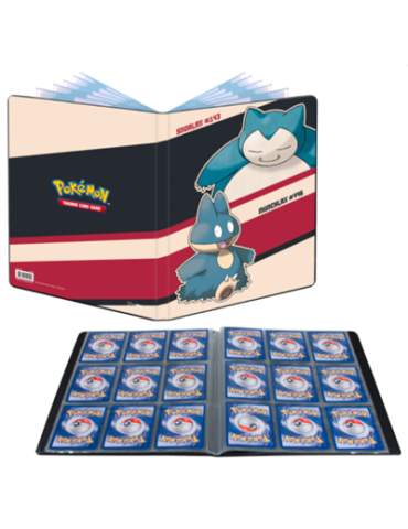 portefeuille 9 zakken snorlax en munchlax Pokemon