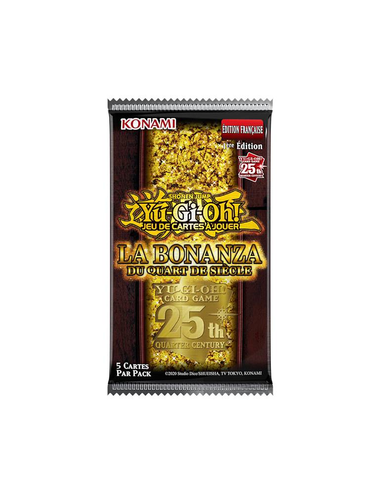 Display La Bonanza du Quart de Siècle (24 Boosters) rareté RA03 Yu-Gi-Oh