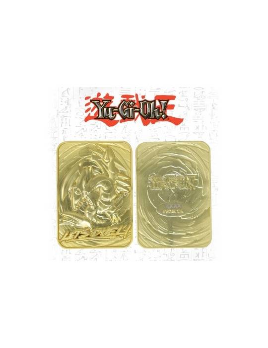 24K Gold Plated Toon Blue Eyes White Dragon Limited Edition Yu-Gi-Oh Fanattik - 1