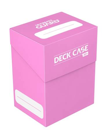 Deck Case 80+ Standard Size ULTIMATE GUARD Card Box – Pink