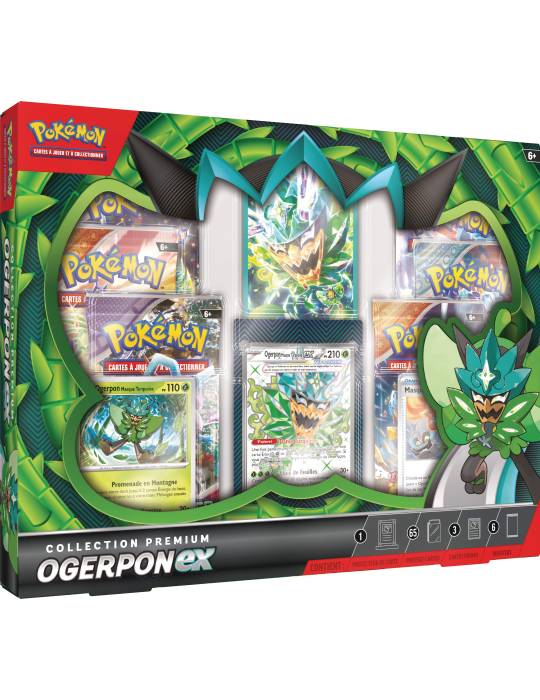 Coffret Collection Premium Ogerpon-ex POKEMON JCC|TCG-CARD Coffret Collection Premium Ogerpon-ex POKEMON JCC|TCG-CARD