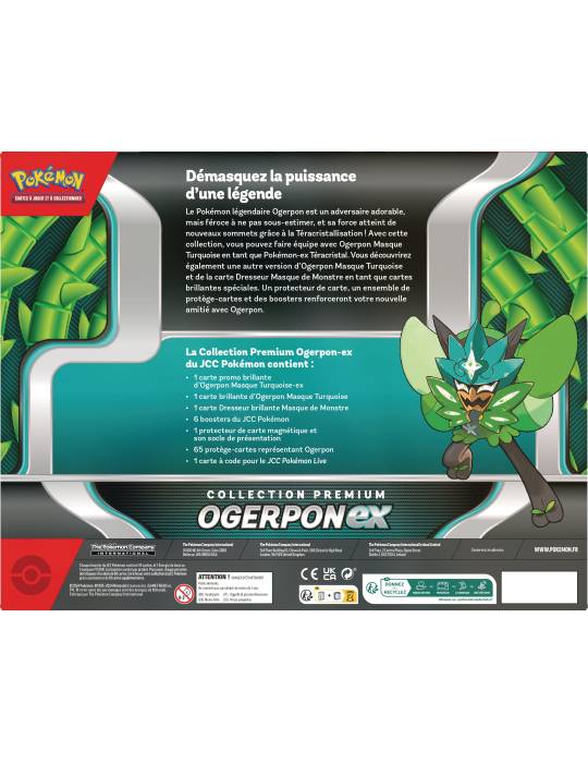 Coffret Collection Premium Ogerpon-ex POKEMON JCC|TCG-CARD