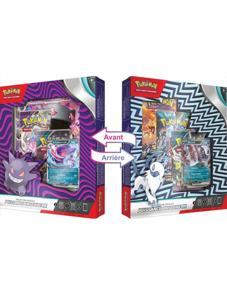 Dark Power Box ex (5 boosters) POKEMON TCG