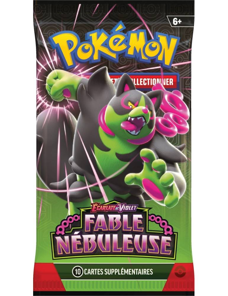 Écarlate et Violet - Lot de boosters EV6.5 Fable Nébuleuse Pokémon JCC