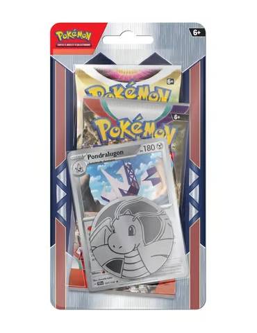 Improved blister pack of 2 Archaludon dragonite token boosters - POKEMON TCG