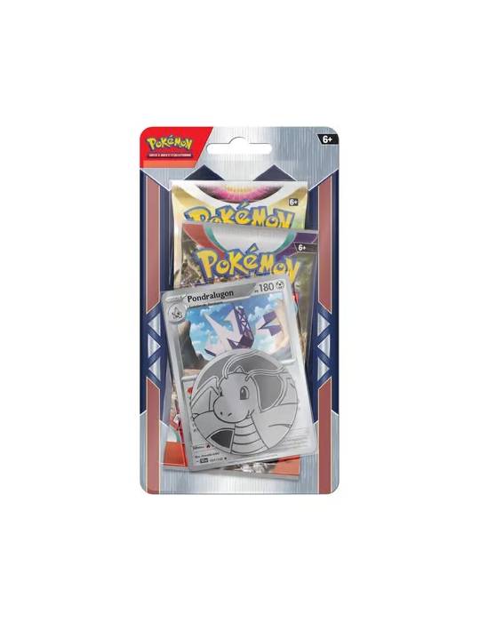 Blister amélioré de 2 boosters Pondralugon jeton dracolosse - POKEMON JCC