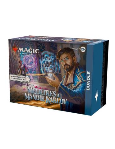 Meurtre au manor Karlov bundle Magic the gathering