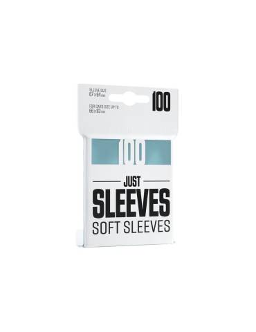 100 large soft sleeves clear Just sleeves